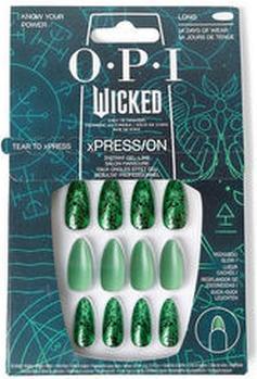 Produktbild OPI Know Your Power Künstliche Nägel - Wicked Collection, 30 Stück (Kunstnägel, Grün)