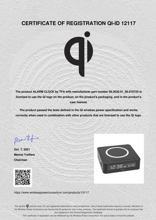 Produktbild TFA Easy-Charge Wireless