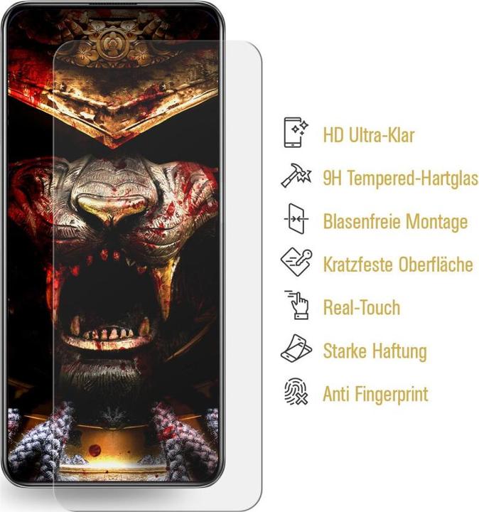 Actual product image Protectorking 2x Panzerfolie Anti-Shock matt entspiegelt (2 pcs., Google Pixel 7a)