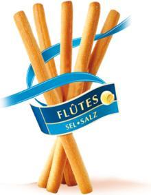 Produktbild Kambly Flûtes Salz (140 g)