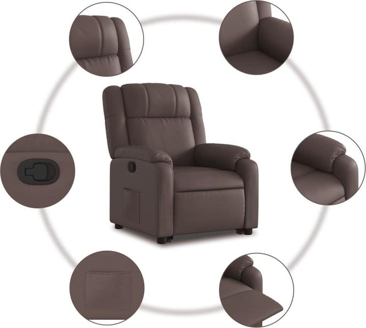 Produktbild vidaXL Relaxsessel mit Aufstehhilfe Kunstleder