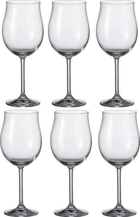 Montana Red wine glass Pure 550 ml, 6 pieces, Transparent (55 cl, 6 Glasses, Red wine glasses)