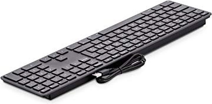 Productafbeelding LMP USB numeriek toetsenbord KB-1243, 110 toetsen, 2x USB, aluminium, Italiaanse indeling, macOS, space (IT, Bedraad)