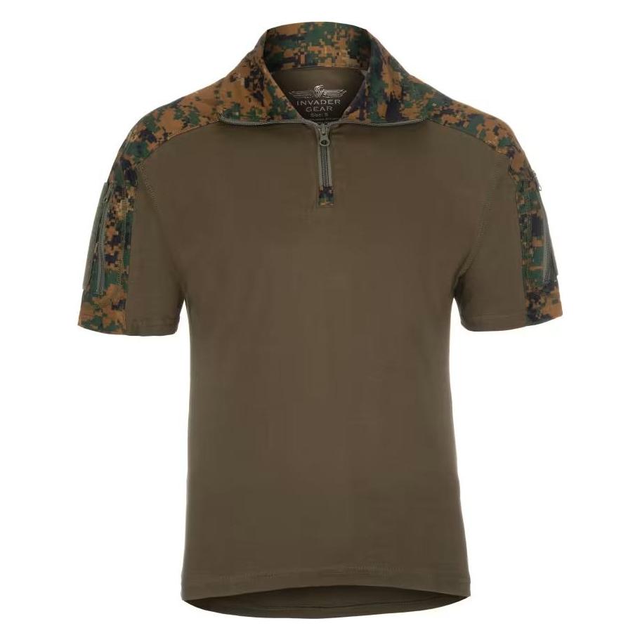 Invadergear, Unisex, Hemden, Kampfhirt, Mehrfarbig, (Xl)