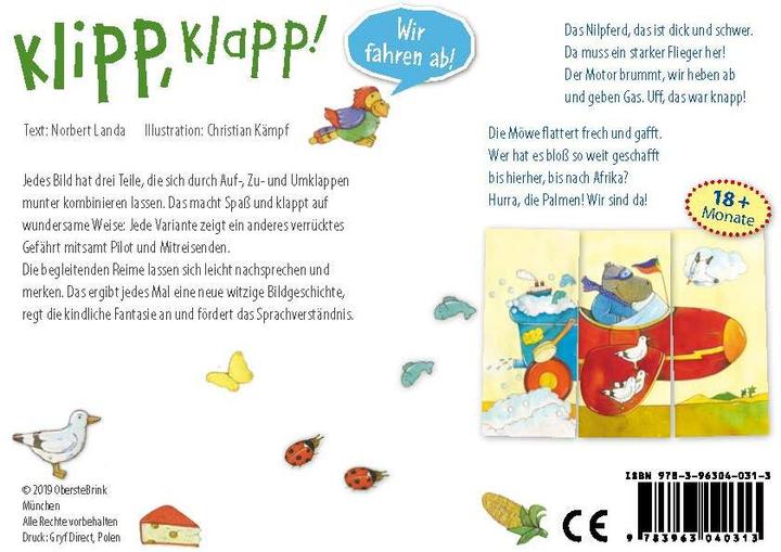 Produktbild Klipp, Klapp! (Deutsch)