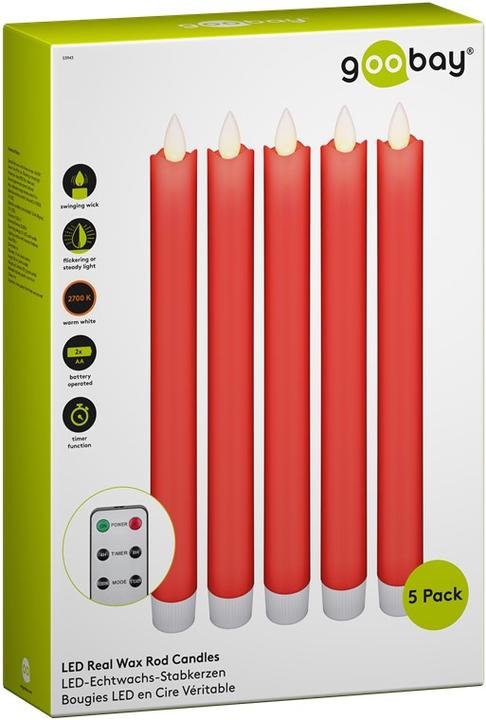Immagine prodotto Goobay Candele LED (5 x)