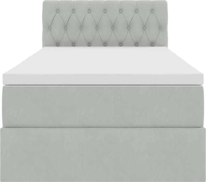 Image du produit vidaXL Modernes Bett (90 x 190 cm)