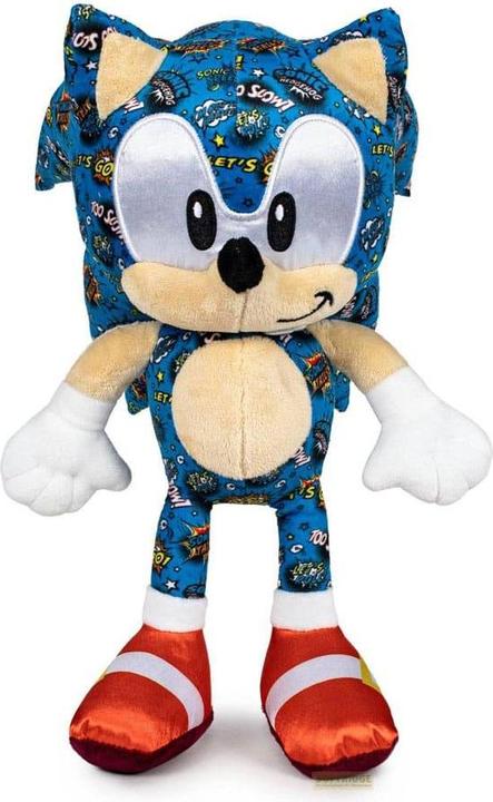 Immagine prodotto Play by Play Sonic the Hedgehog: Sonic Pop Comic 30 cm Peluche blu (30 cm)