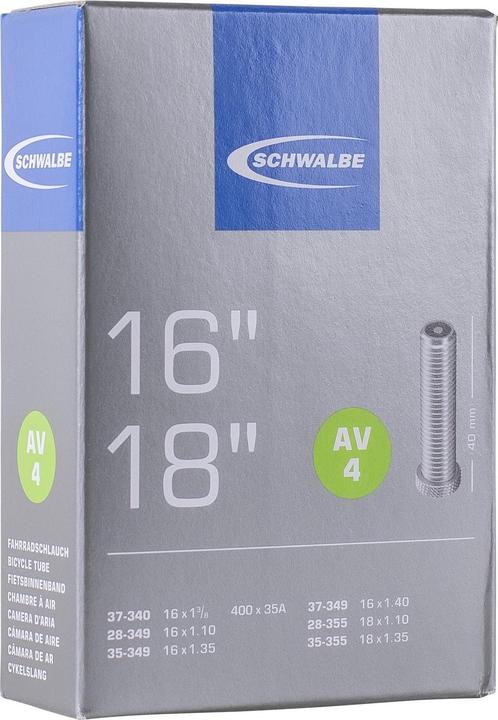 Image du produit Schwalbe N° 4 Av4 (Schrader (AV), 16", 40 mm)