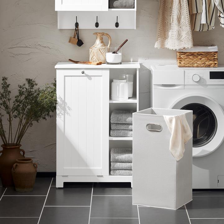 Actual product image SoBuy Laundry cupboard with laundry bag (60 x 37 x 86 cm)