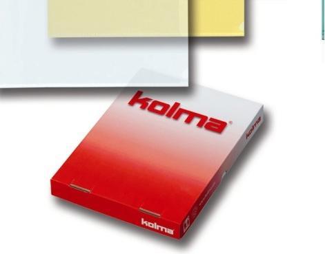 Produktbild Kolma Sichtmappe A4 glatt superstrong assortiert (A4, 10 x)