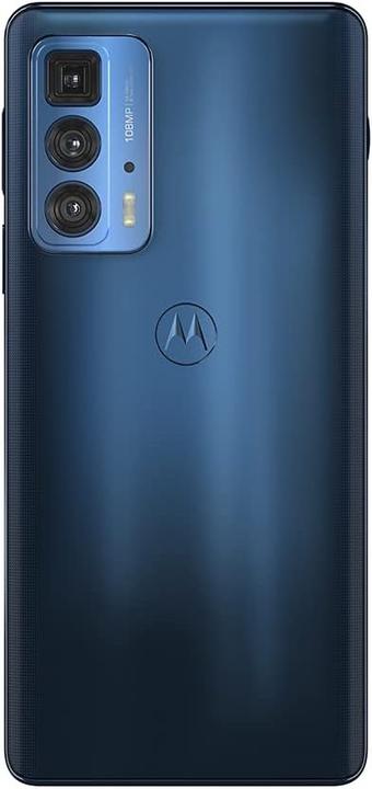 Produktbild Motorola Unlocked 5G Smartphone mit 108 MP Kamera, 144 Hz OLED Display, 12 GB RAM, 256 GB Speicher (256 GB, Blau, 6.70", Dual SIM, 5G)