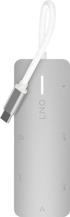 Produktbild LINQ Connects 8in1 PRO USB-C Multiport Hub 140W (USB-C, 8 Ports)