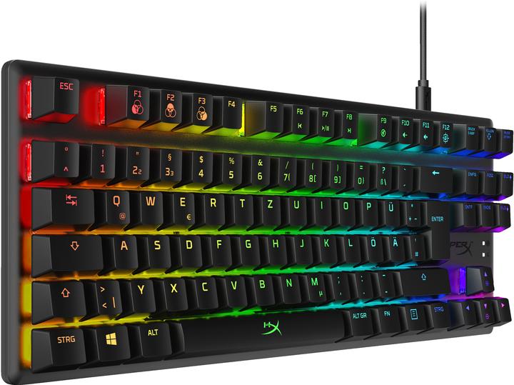 Produktbild HyperX Alloy Origins Core - Mechanical Gaming Keyboard - HX Red (DE Layout) (DE, Kabelgebunden)