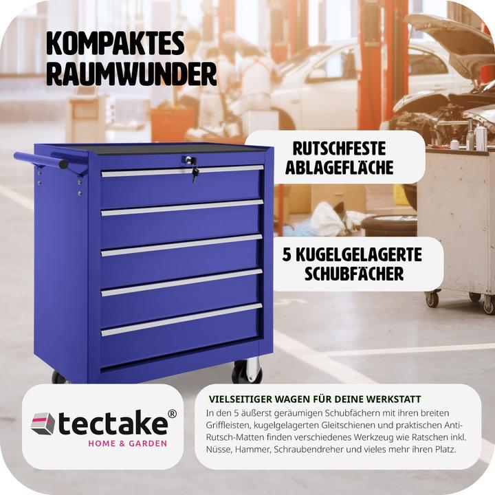 Image du produit tectake Chariot à outils (1 x)