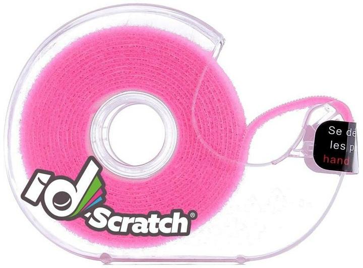 PatchSee Velcro Box ID-SCRATCH Dispenser Box Neon Pink (20 mm)