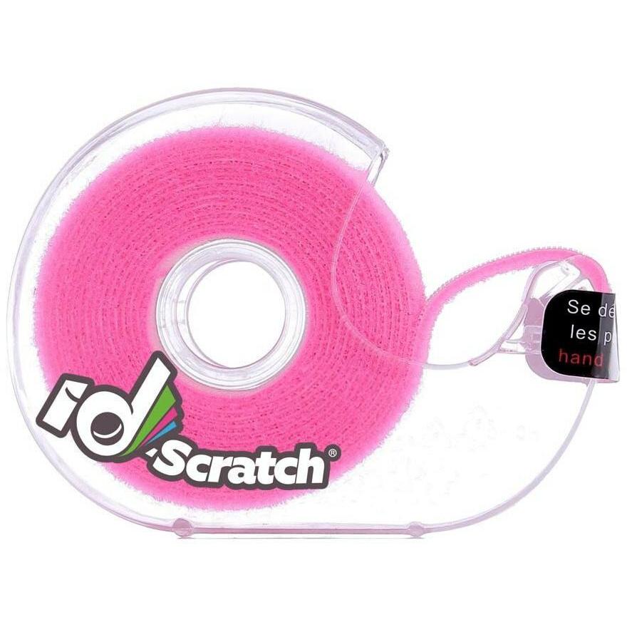 Thumbnail - 10x PatchSee, Klettband, Klettband-Box ID-SCRATCH Dispender Box Neonpink (20 mm)