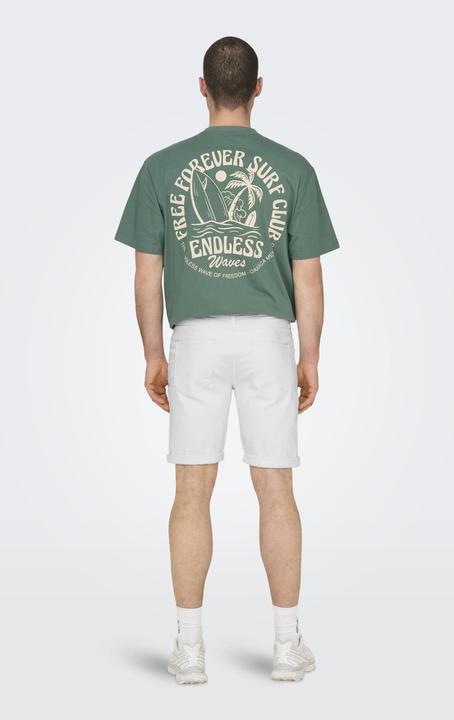 Immagine prodotto Only & Sons Onsply White 9297 Azg Dnm Shorts Noos (L)