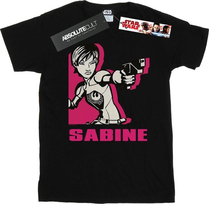 Image du produit Star Wars - T-shirt REBELS SABINE - Fille (116)