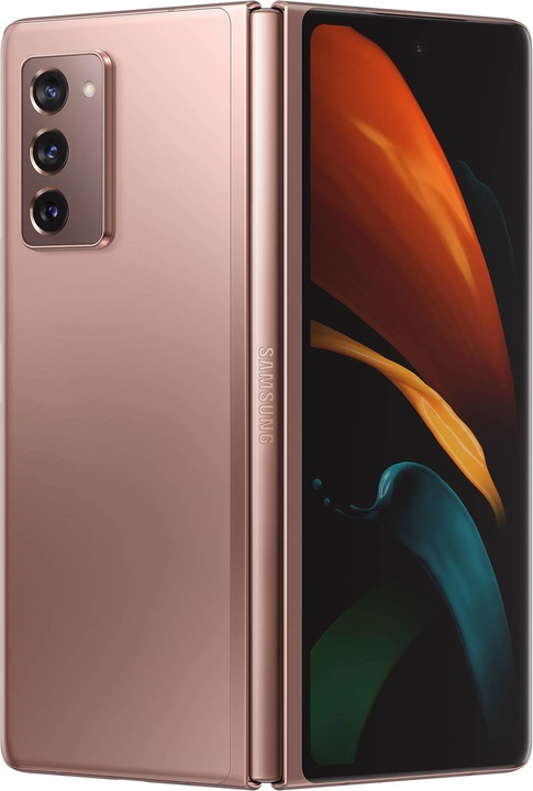 Samsung Galaxy Z Fold2 5G Snapdragon (256 Go, Mystic Bronze, 7.60", SIM simple, 12 Mpx, 5G)