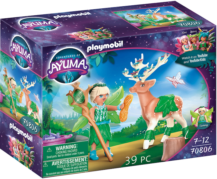 Produktbild Playmobil Forest Fairy mit Seelentier (70806, Playmobil Ayuma)