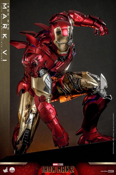 Image du produit Hot Toys Iron Man 2 figurine 1/4 Iron Man Mark VI 48 cm