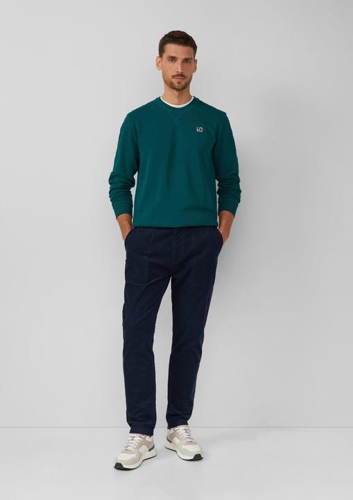 Produktbild s.Oliver Sweatshirt Sweatshirt aus Baumwollmix mit Crew Neck (M)