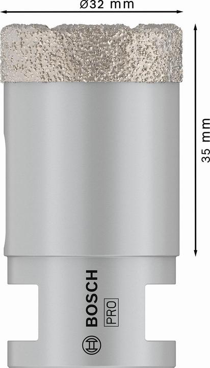 Productafbeelding Bosch Professional Zubehör Diamant droogboor 32 mm Ac (32 mm)