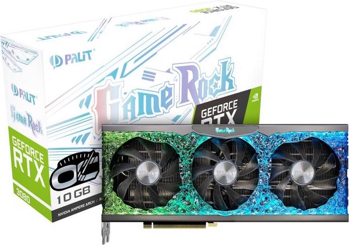 Produktbild Palit GeForce RTX 3080 Game Rock OC (10 GB)