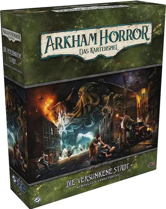 Actual product image FFG FFGD1184 - Arkham Horror: The Card Game - The Sunken City (Campaign Expansion) (German, 1 - 4 Players)