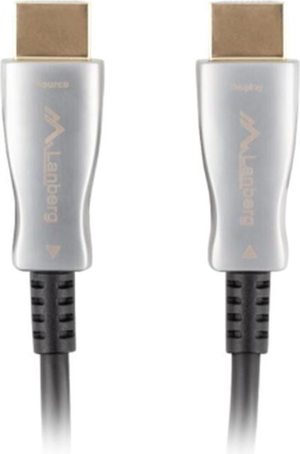 Image du produit Lanberg CABLE HDMI CABLE HDMI M/M V2.0 10M OPTYCZNY AOC CZARNY CA-HDMI-20FB-0100-BK (10 m, HDMI, 2.0)
