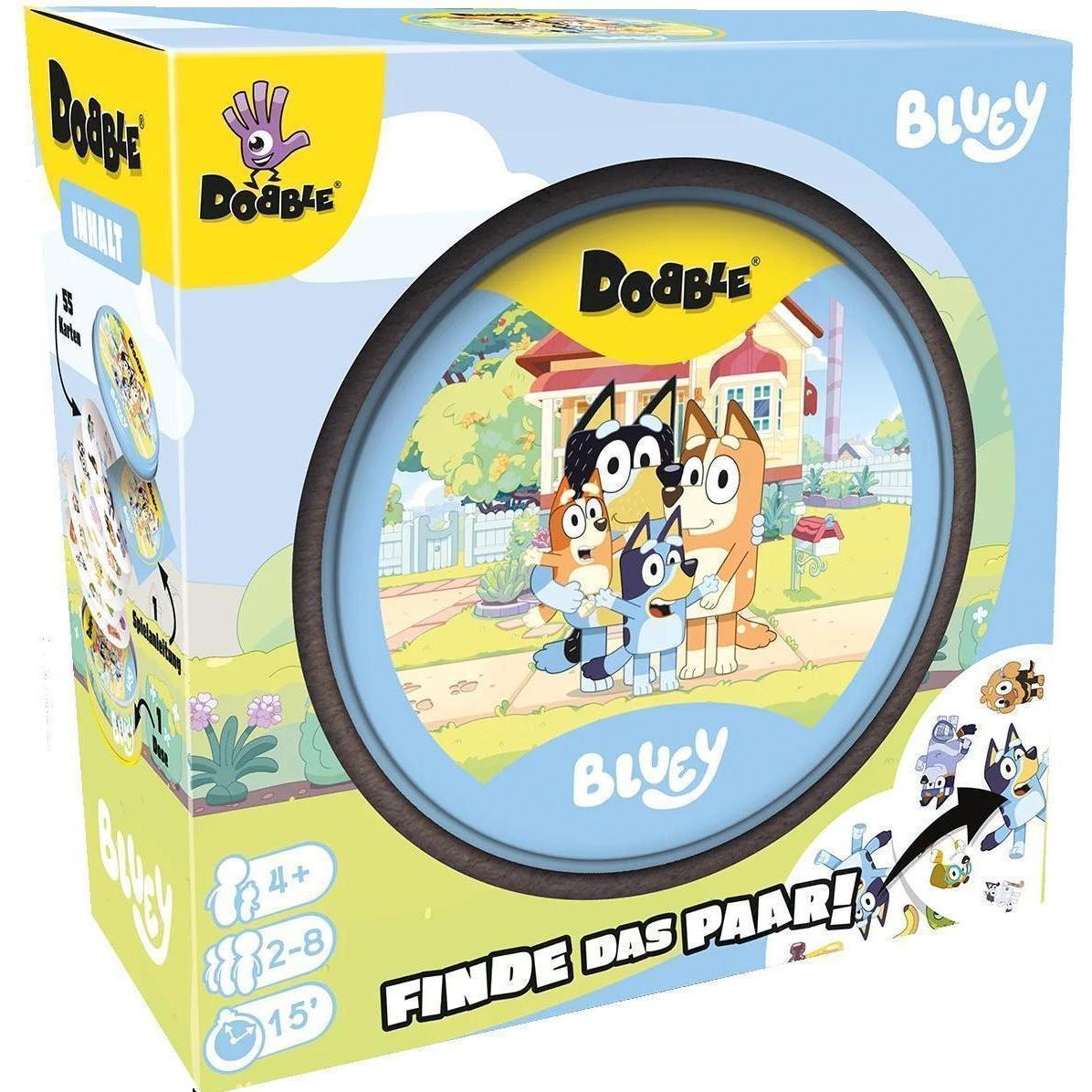 Zygomatic Dobble Bluey DE (Tedesco, 2 - 8 Giocatori)
