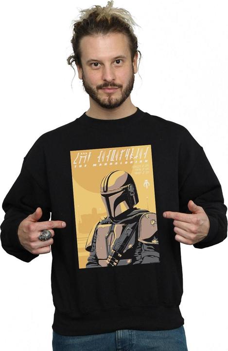 Image du produit Star Wars - Sweat THE MANDALORIAN ART POSTER - Homme (3XL)