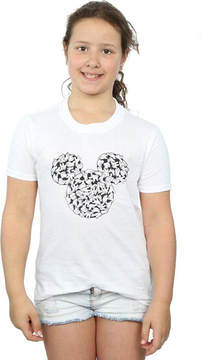 Produktbild Disney Mickey Mouse Head Of Hands TShirt Mädchen (140, 146)