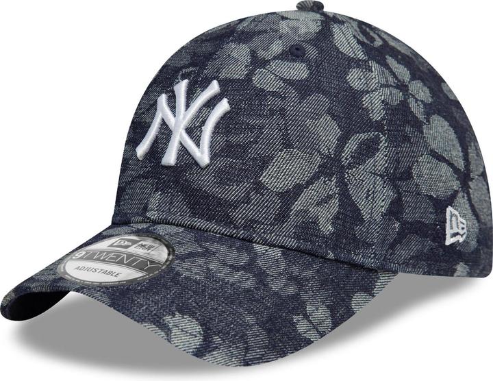 Actual product image New Era 9Twenty Damen Cap - Floral Denim New York Yankees