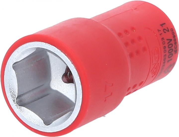 Actual product image KS Tools 3/8" Insulated socket (17 mm)