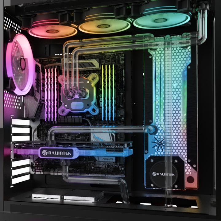 Immagine prodotto Raijintek ACHERON 360 D5 EVO RBW Distro Plate - Acrilico, D-RGB