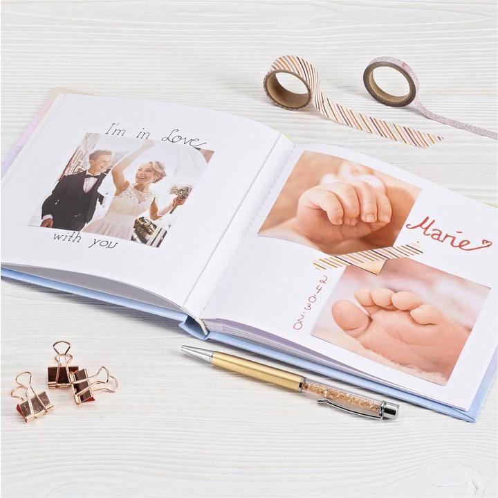 Produktbild Hama Letterings Enjoy 18x18 30 weisse Seiten Buchalbum (18 x 18 cm)