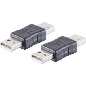 MicroConnect USB-A adapter, USB-A plug, 2.0 (USB 2.0), USB Kabel