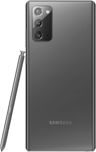 Produktbild Samsung Galaxy Note 20 Snapdragon (256 GB, Mystic Gray, 6.70", Dual SIM, 5G)