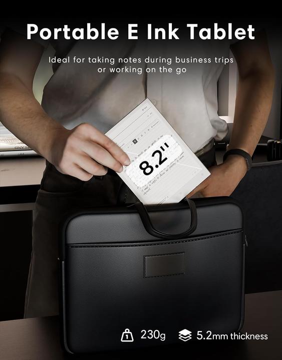 Image du produit Viwoods AiPaper Mini (WLAN uniquement, 8.20", 128 Go, Blanc, Gris)