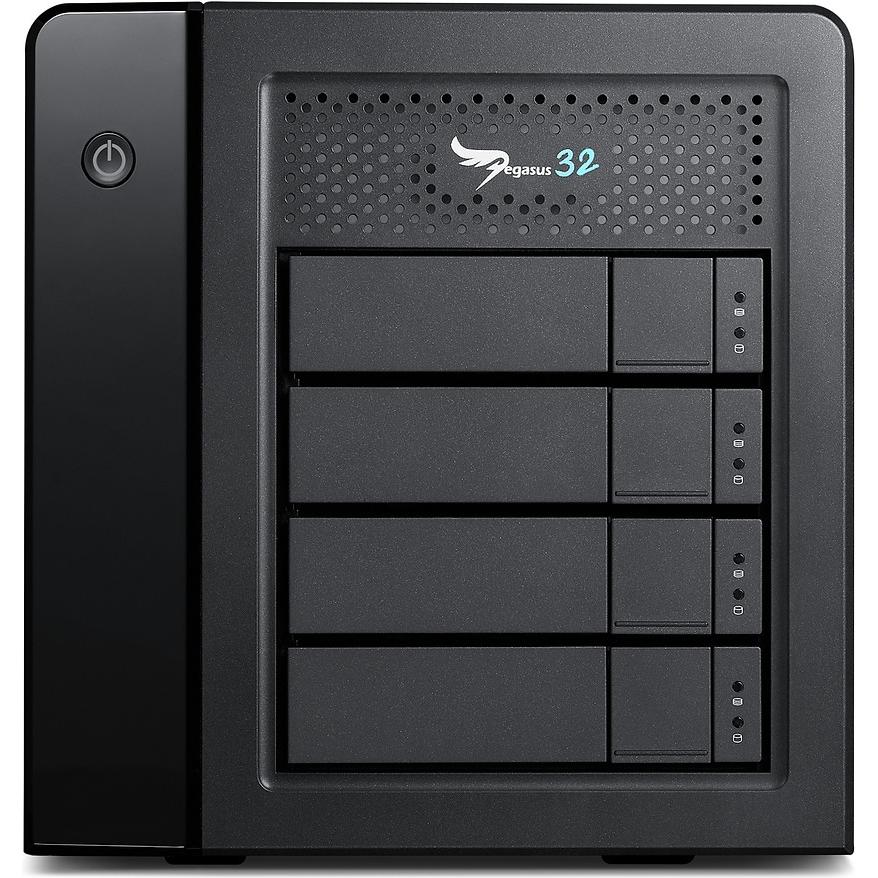 Promise Pegasus32 R4 (40 TB), Externe Festplatte, Schwarz