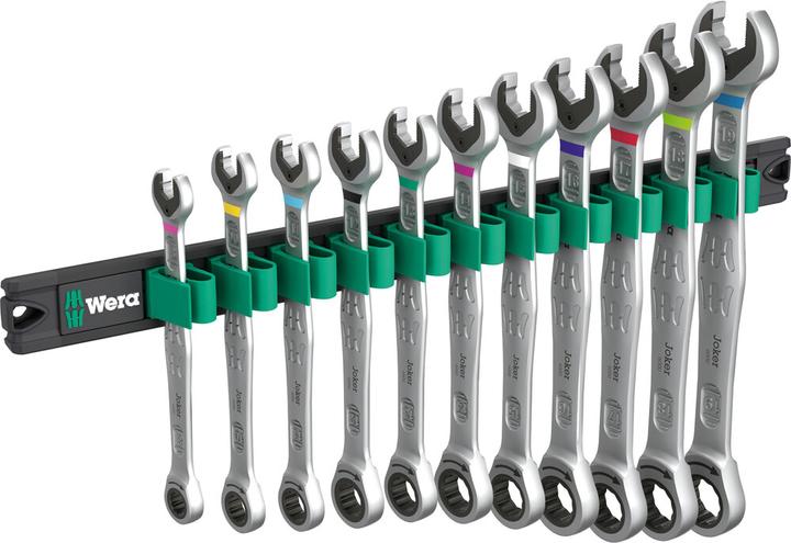 Actual product image Wera 9630 Magnetic rail 6000 Joker 1 (19 mm, 12 mm, 14 mm, 16 mm, 10 mm, 18 mm, 17 mm, 11 mm, 15 mm, 8 mm, 13 mm)