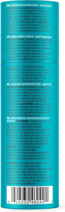 Immagine prodotto Attitude Penna minerale Baby & Kids senza profumo (Stick solare, Crema solare viso, SPF 30, 30 g)