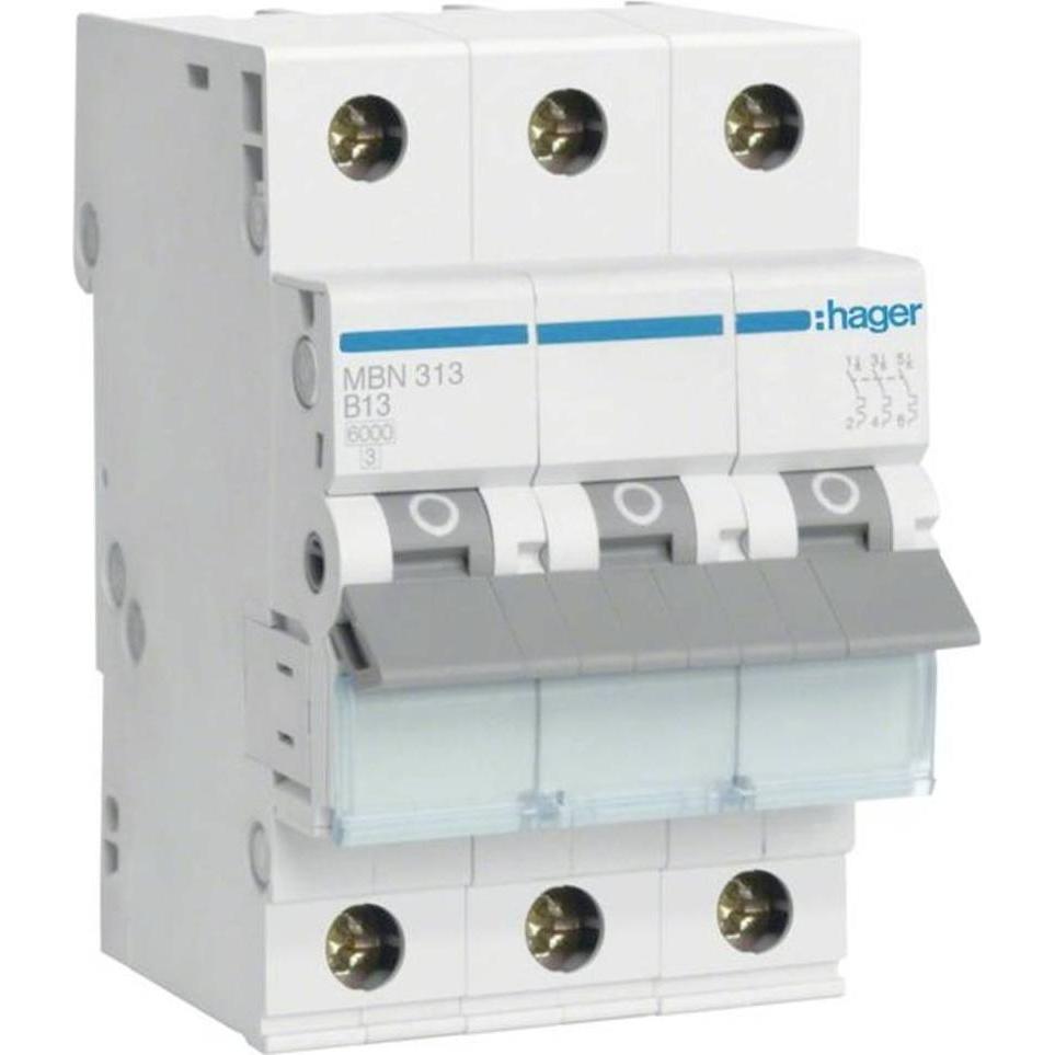 Hager HAG MBN313 B13 Einbauautomat 3p (MBN313)