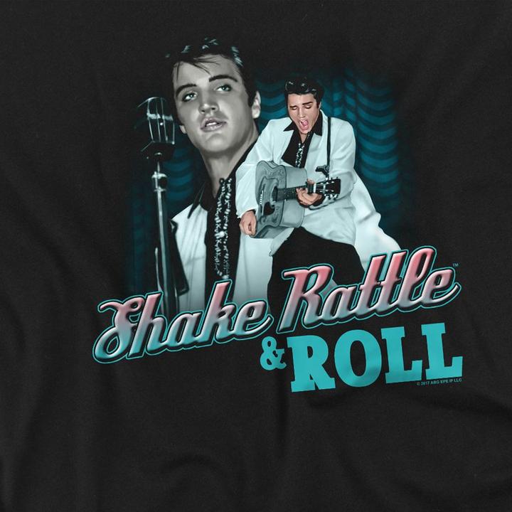 Produktbild Elvis Shake Rattle & Roll TShirt Langärmlig (M)