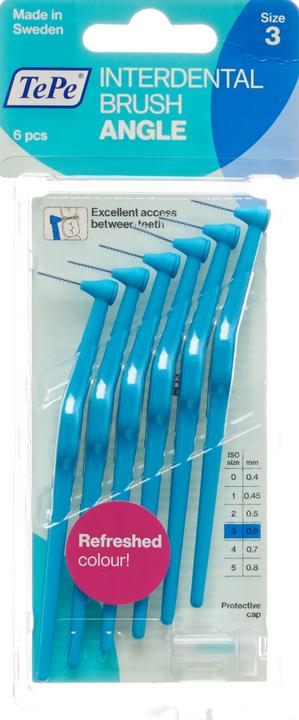 Actual product image TePe Interdental brushes Angle ISO 3 (6 x, 0.60 mm)