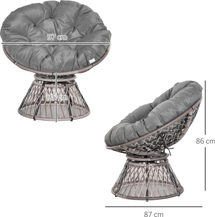 Produktbild Outsunny Papasan