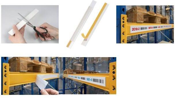 Image du produit Durable Kennzeichnungsschiene (B x H) 1000 mm x 57 mm 25 St.