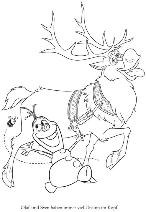 Produktbild Disney Eiskönigin: Malspass mit Olaf